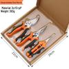 Stainless Steel Folding Pruning Shears for Tree, Flower & Fruit Branches