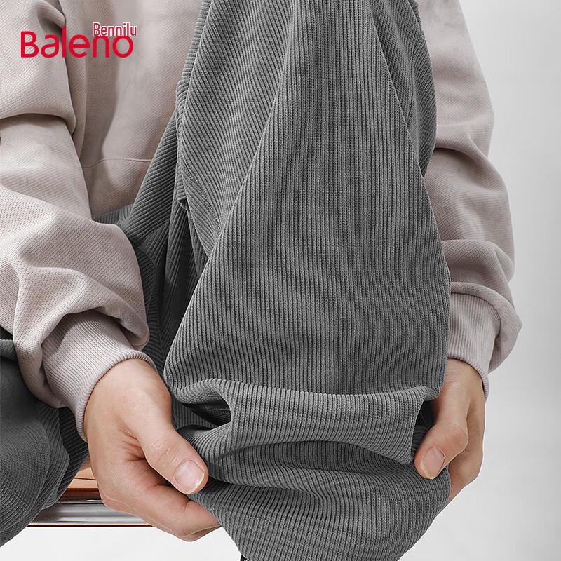 

Baleno Men s Autumn Chenille Straight-Leg Casual Pants 4XL