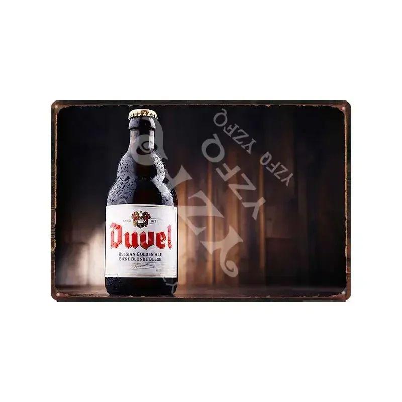 Retro Metal Wall Art Home Decor Living Room Painting 20x30cm