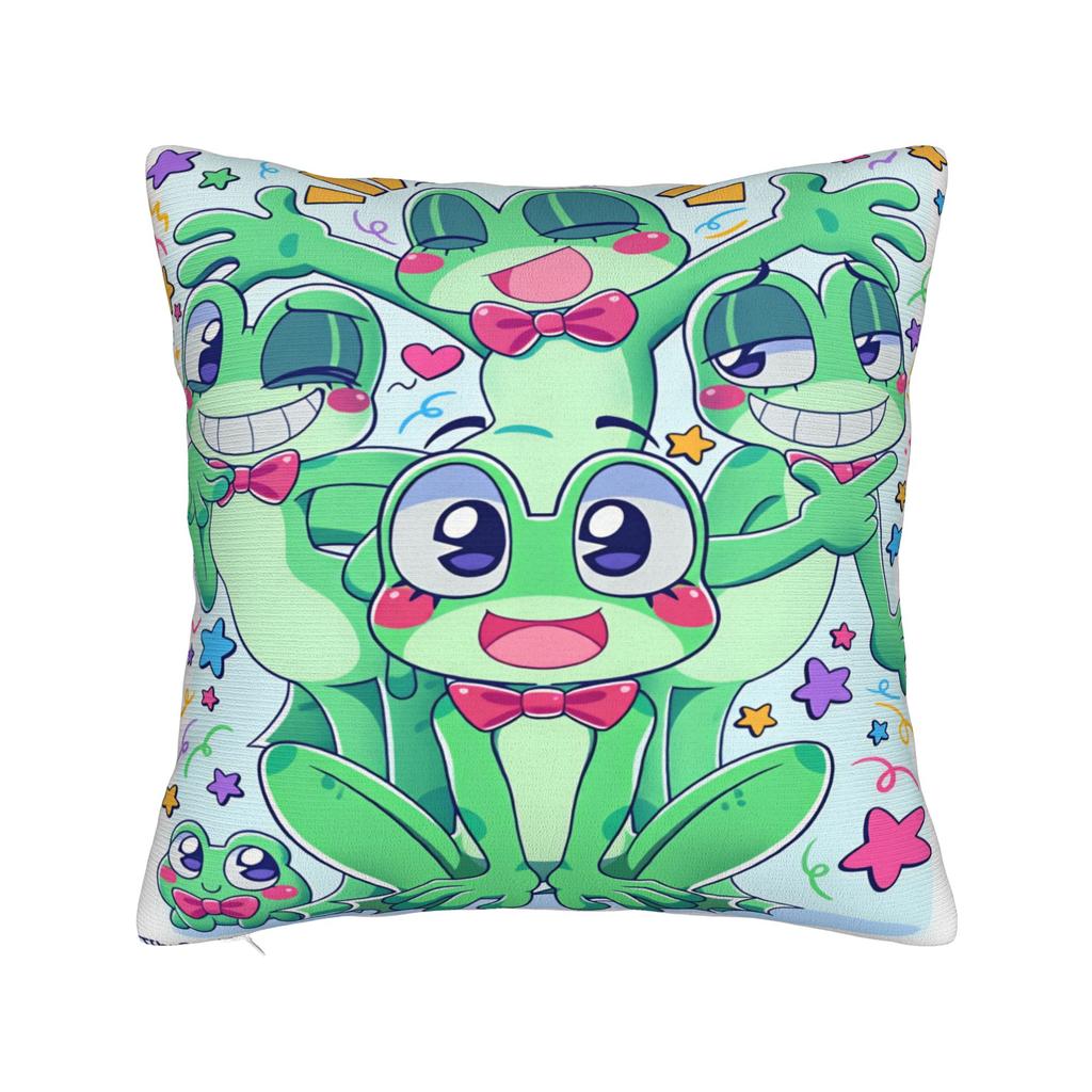 R-Ribbit Frog Pillow Cover TADC Novelty Pillow Case For Couch Sofa Bedroom Soft Cushion Cover Birthday Present