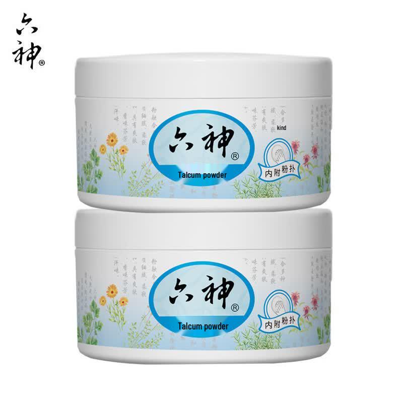 Liu Shen Cooling Prickly Heat Talcum Powder