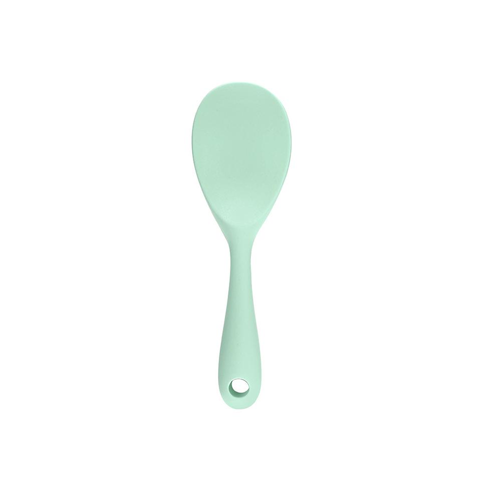 Food Grade Silicone Rice Spoon Household Non Stick Pot Cooking Spoon High-temperature Resistant Kitchen Tools