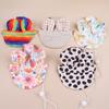 Outdoor Pet Sun Hat Sun Blocking Design Lightweighted Polyester Summer Hat For Dogs Kitten Ventilated Ear Space