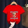 Cute Ballet Dancer Print Capuchina Ballerina Lightweight Breathable Spring Summer Outdoor Playwear for Kids