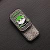 Kung Fu Panda Magnetic Push Card Pushing Plate Mechanical Slider Haptic Coin EDC Mini Fidget Stress Reducing Toys Antistresse