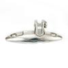 Boot Top Mount Swivel Deck Scharnier Edelstahl 316 Mit Gummi Pad Quick Release Pin Marine Zubehör Hardware Scharnier Montieren