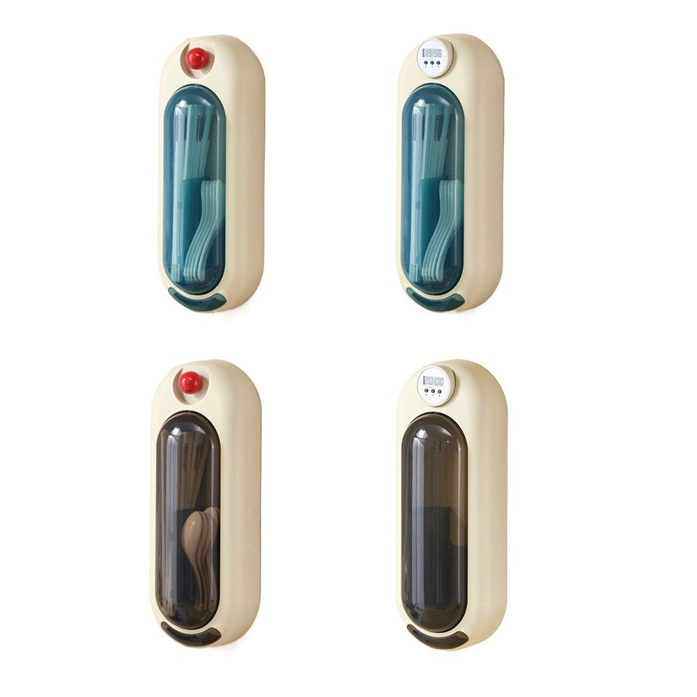 Dustproof Rotatable Chopstick Holder Quick Air Drying Chopsticks  Basket  Kitchen