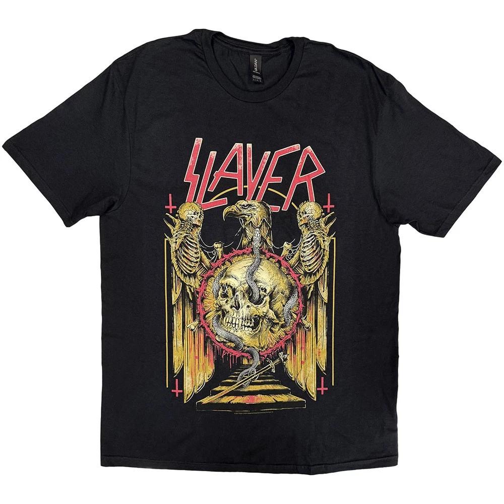 Slayer T Shirt Eagle and Serpent Band Logo new Official Mens Black XL