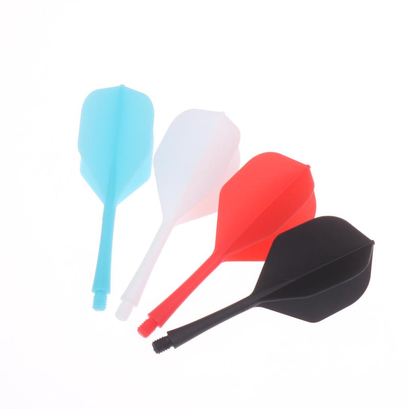 5/10Pcs Standard Shape Integrated Dart Flights And Shafts 2Ba Screw In-One Dart Flight Integrated Dart Shaft And Flights