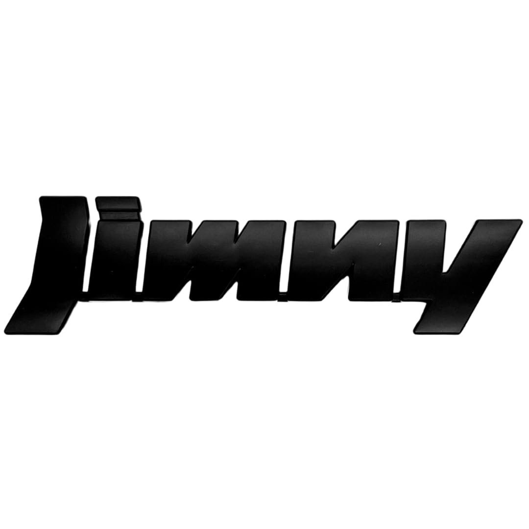 OUTGEAR Jimny Car Name Emblem Sticker JB64 JB74 Jimny Jimny Sierra Accessory 3D Exterior Part Matte Black