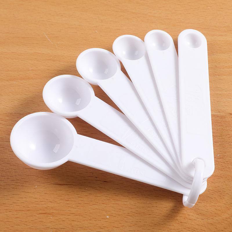 New Multifunctional Baking Tool Set Plastic with Scale Measuring Cup Measuring Spoon Flour Sieve Kitchen Supplies