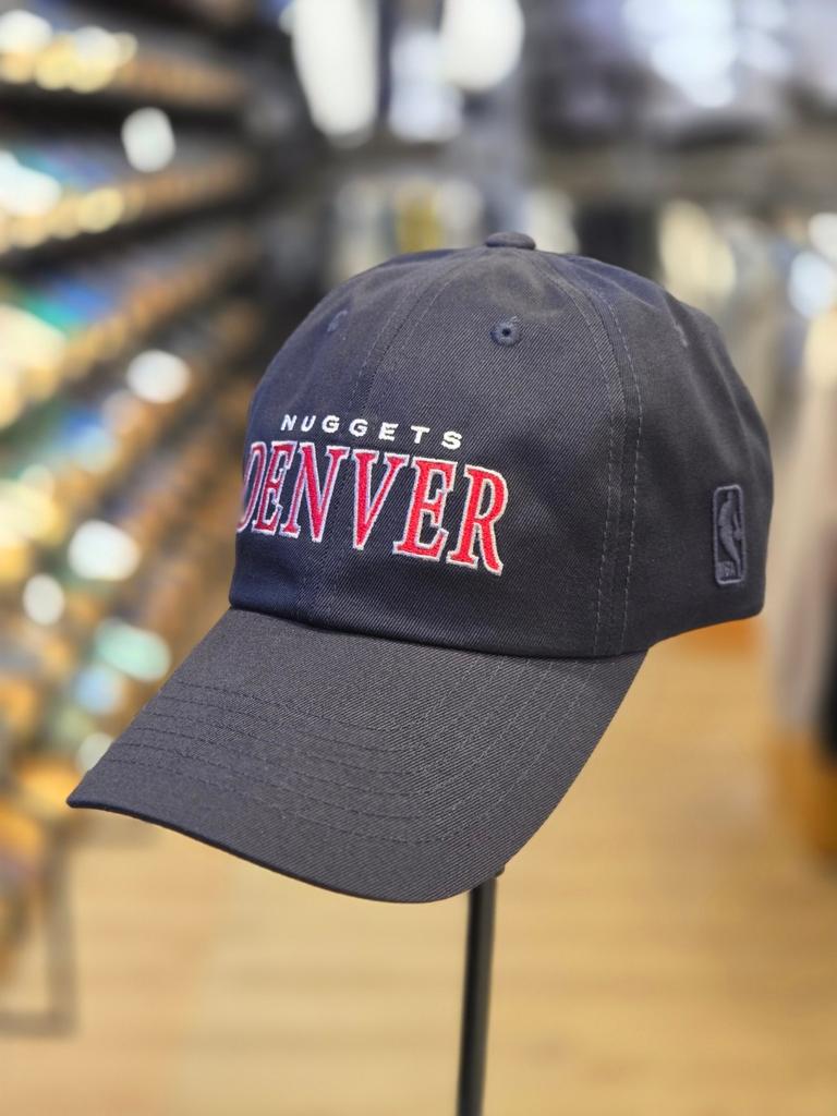 NBA Unisex DEN Schriftzug Bestickte Weiche Baseballkappe N255AP272P(06)