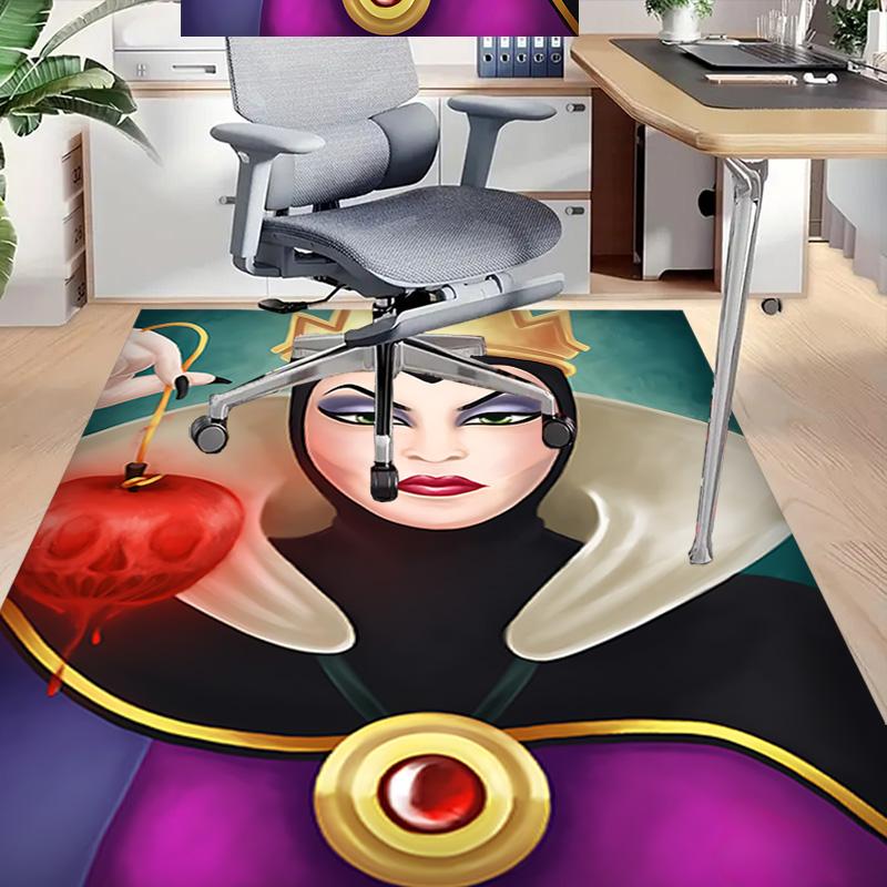 Evil Queen'S Poison Apple Carpet For Playroom Bedroom Living Room Sofa Home Decorkids Game Area Rug Nonslip Floor Mat