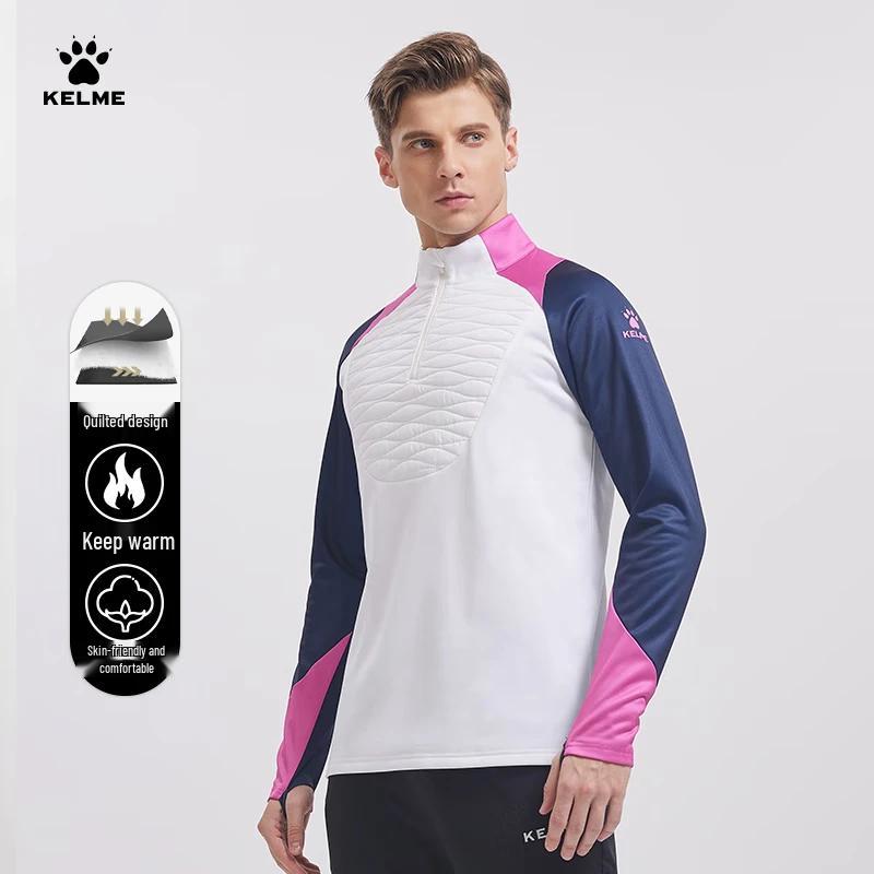 KELME Men's Fall Half-Zip Pullover Training Top