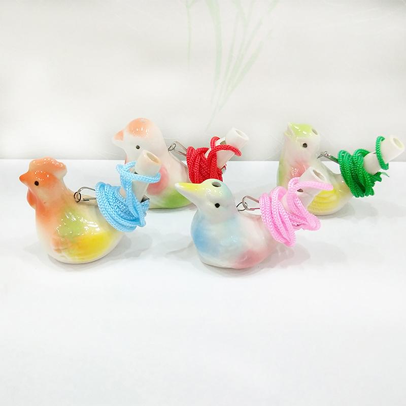 Ceramic Water Bird Whistle Bathtime Musical Toy For Kid Early Learning Educational Children Gift Toy Musical Instrument