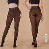 High Quality Genuine Skin Penetrating Leggings with Thick Fleece and Pantyhose for Women In Autumn and Winter