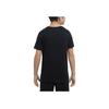 Nike Sportswear Letter Logo Print Round Neck Short Sleeve T-Shirt Kids Tops Black FD0829-010