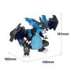 Kawada Nano Block Pocket Monsters Mega Charizard X RSNBPM R12