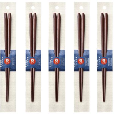 Happy Set of Made In PID1851 J-kitchens Chopsticks, 5, Material Wood, Chopsticks, Japan,