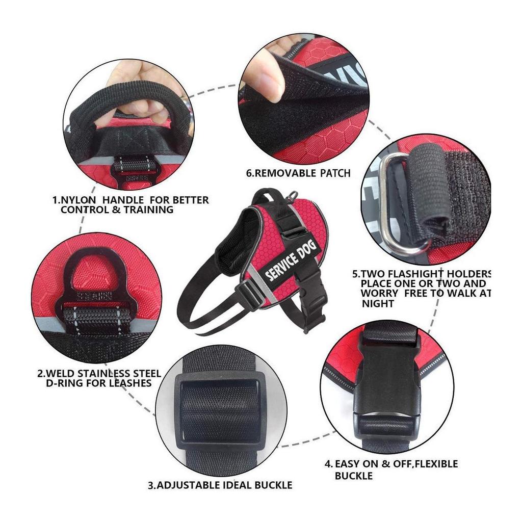 Reflective Comfortable Dog Harness - Vest-Style Pet Harness