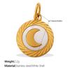 Multi-element Cat Paw & Stars Moon DIY Stainless Steel Necklace & Bracelet Charms in Light Luxury Style