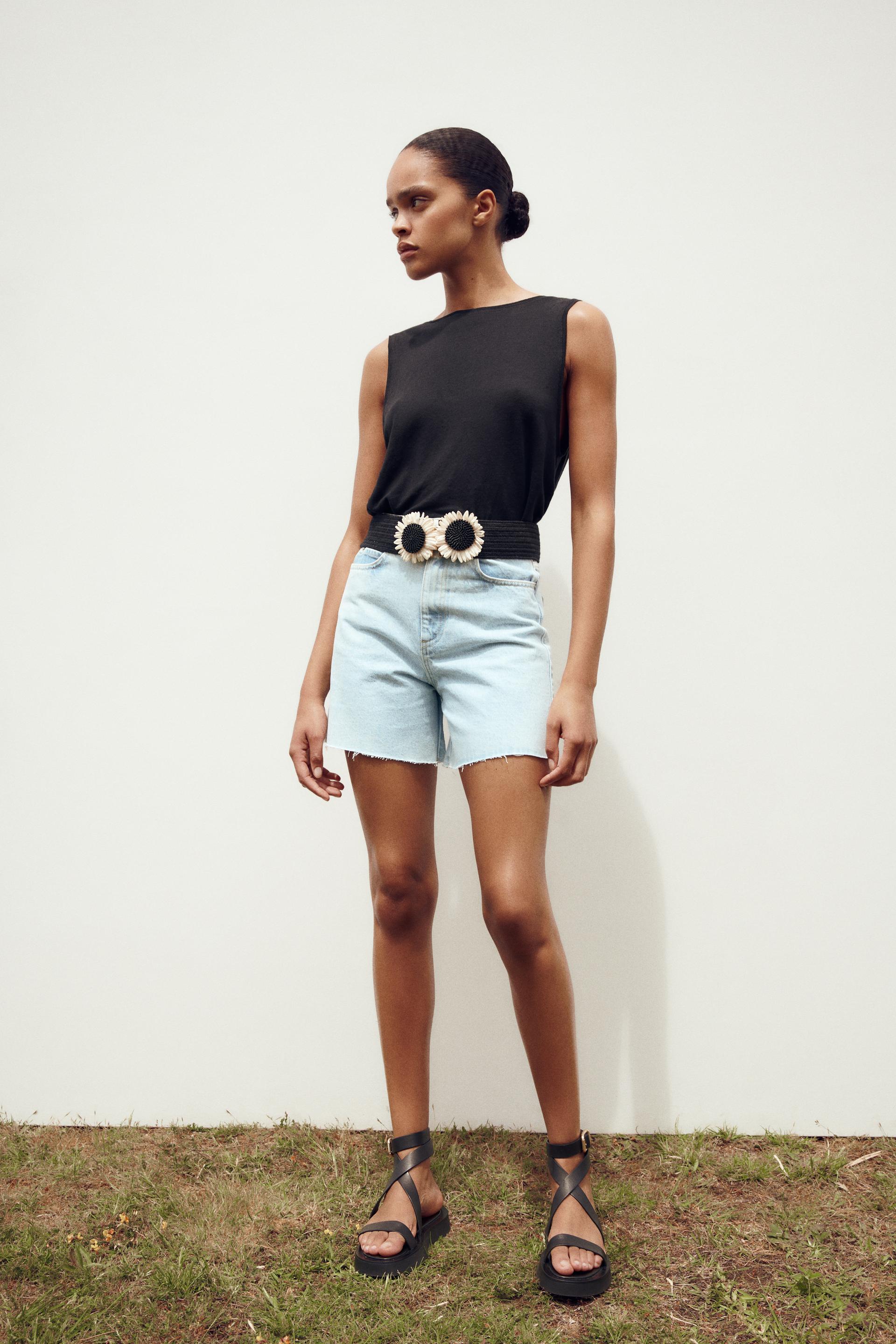 

ШОРТЫ С ВЫСОКОЙ ПОСАДКОЙ Z1975