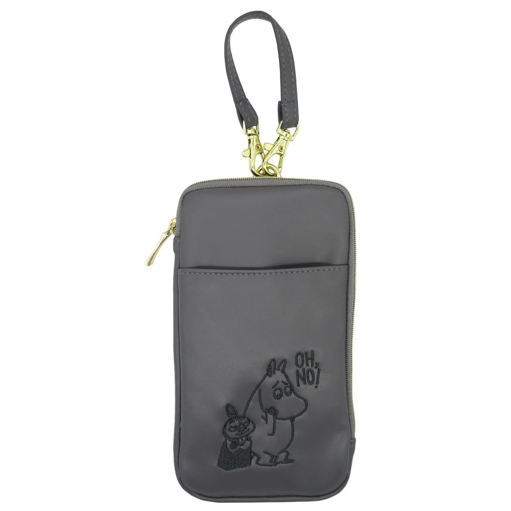 

Карманный кошелек Муми-тролль О нет 3-сторонний