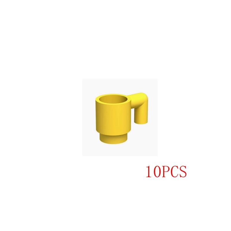 10PCS/Set  MOC Tools Figures Accessories Knife Cup Scissors Building Blocks Toys for Children 3835 3899 2343 10169 30089 30193