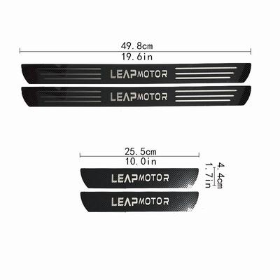 Ochrana prahů dveří pro vozy Leapmotor T03/C11/S01/C01: Univerzální ochranná lišta proti odření
