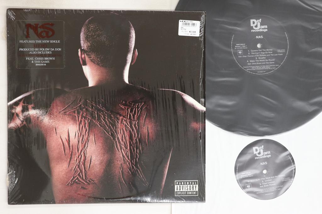 LP Record NAS - Untitled B001150501 DEF JAM 2008 US Rap & Hip-Hop/R&B Used