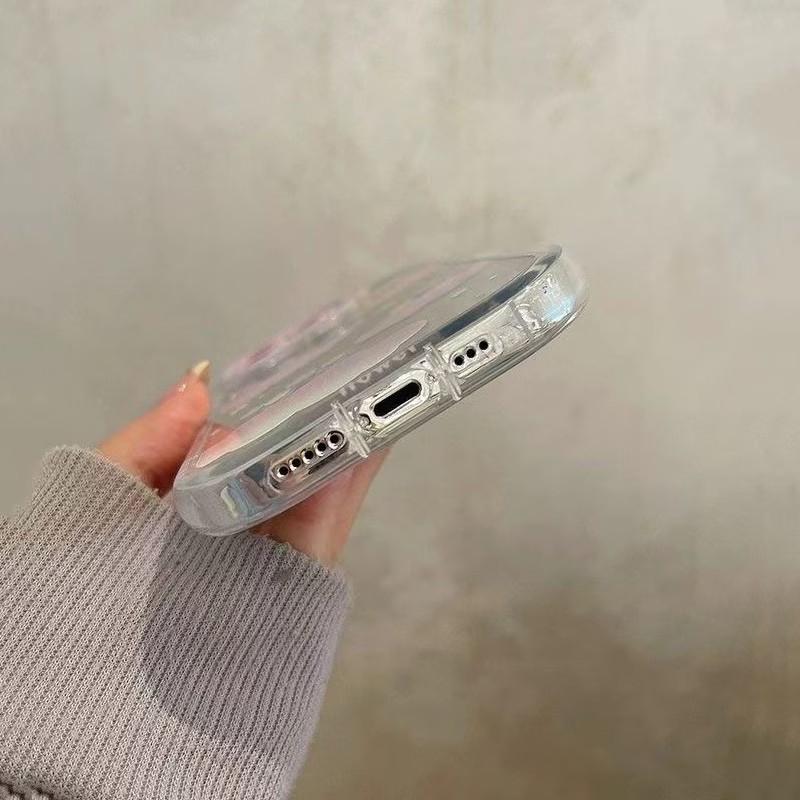 Oil Painting Colored Flower Mirror Phone Case for iPhone 17 16 15 Pro Max 14 Plus 13 12 11 Xs Max Xr X 7 8 Plus 16e Back Cover