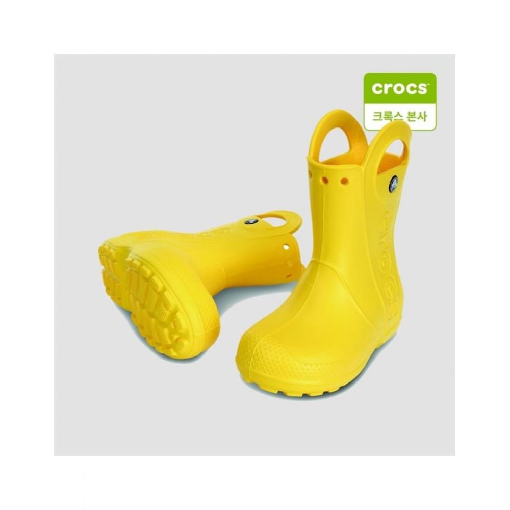

Crocs Детские сапоги Handle It Rain 12803 730 730 (yellow)/C11