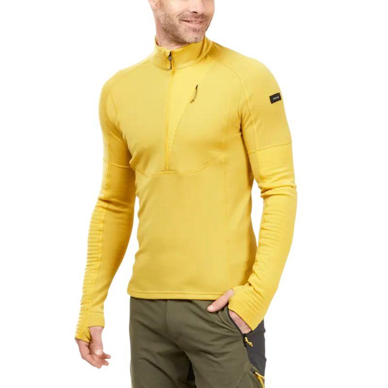 

DECATHLON FORCLAZ MT900 Moisture-wicking Abrasion Resistant Soft Warm Long Sleeve T-Shirt Men s Ginger 2XL