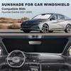 Windshield Sun Shade UV Block Shield For Hyundai Elantra -2025 Sun Visor
