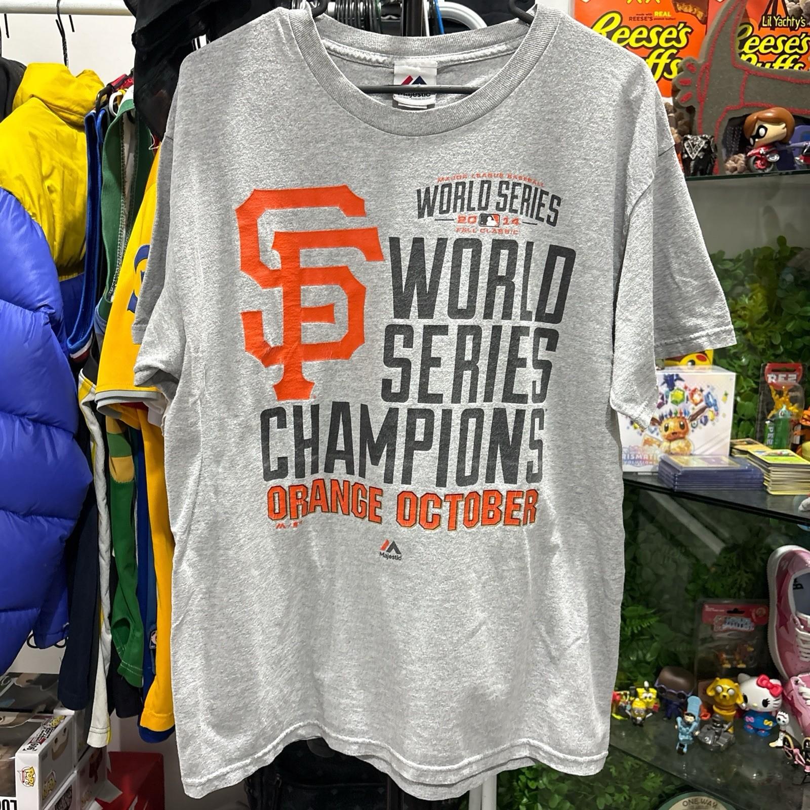 2014 San Francisco Giants World Series Champions T Shirt Unisex T-Shirt L