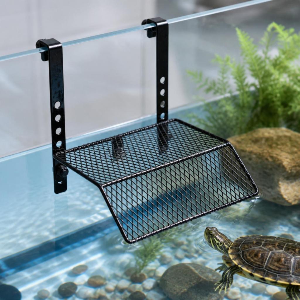 Turtle Basking Platform Elevated Aquarium Accessory for Reptile Keepers