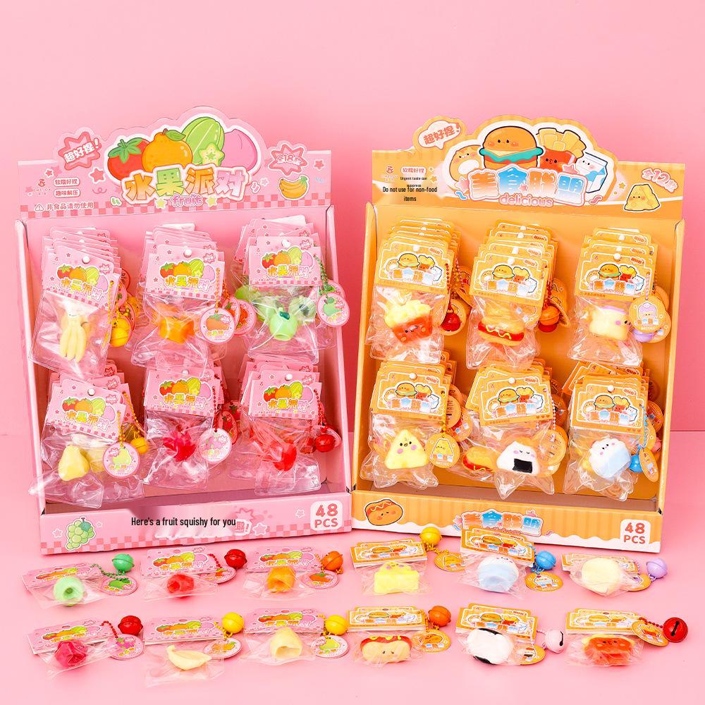 Creative Fruit-Shaped Stress Relief Toy for Kids - Fun Decompression Squeeze Gift