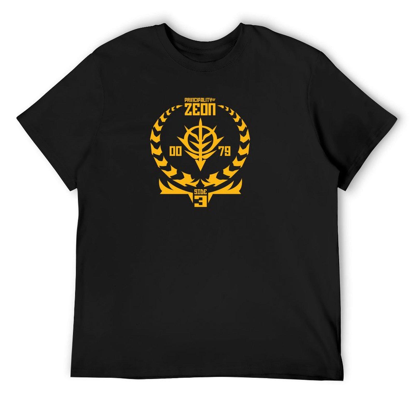 Principality of Zeon T-Shirt shirts graphic tees plain heavy weight t shirts for men 4XL