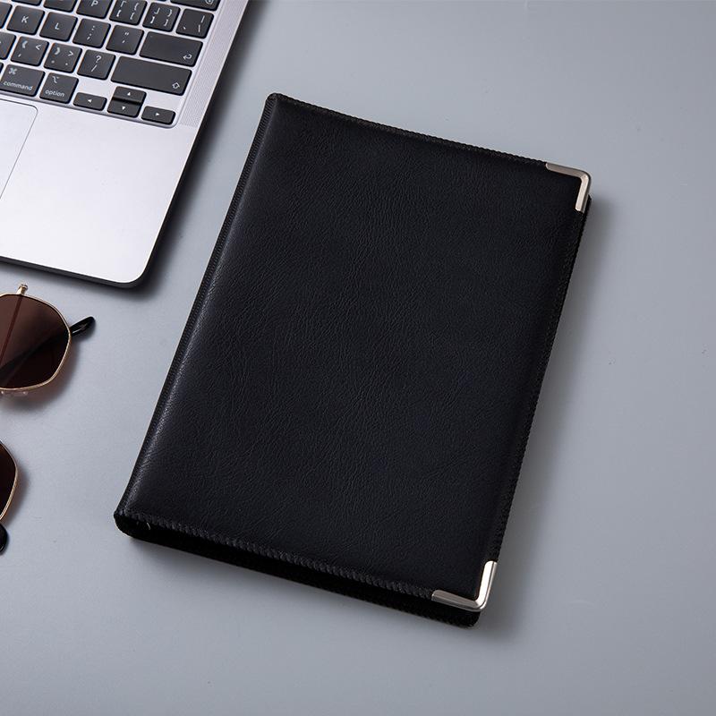 

А5 Книга на кольцах Бизнес-блокнот B5 Блокнот Рабочий блокнот Черный Офисный блокнот Учебник Леттеринг