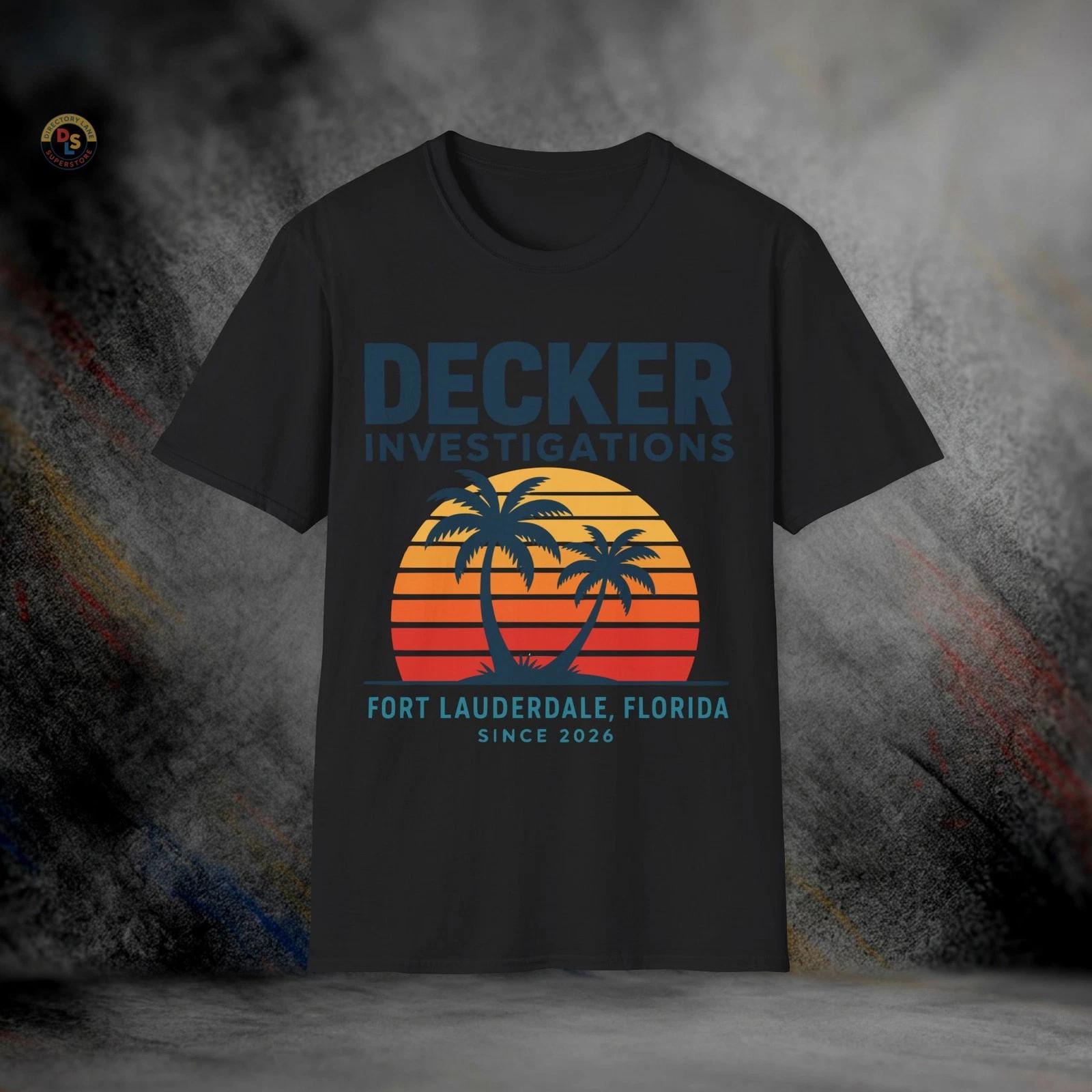 Decker Investigations T-Shirt | Softstyle Tee M