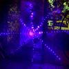 3.6m Giant Halloween Decorations Spider Web Lights for Indoor Outdoor Halloween Decoration Party Garden Yard Haunted House Décor