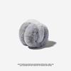 Women's Winter White Plush Windproof Earmuffs with Extra Warmth and Cold Protection.