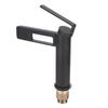 Waterfall Bathroom Faucet Hot and Cold Water Mixer Tap Single Hole Washbasin Faucet for Bathroom Grey