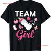 Team Girl Gender Reveal Party Pink Baby Announceunisext T Shirt Vintage Homme Comfortable Graphic Streetwear Stylish