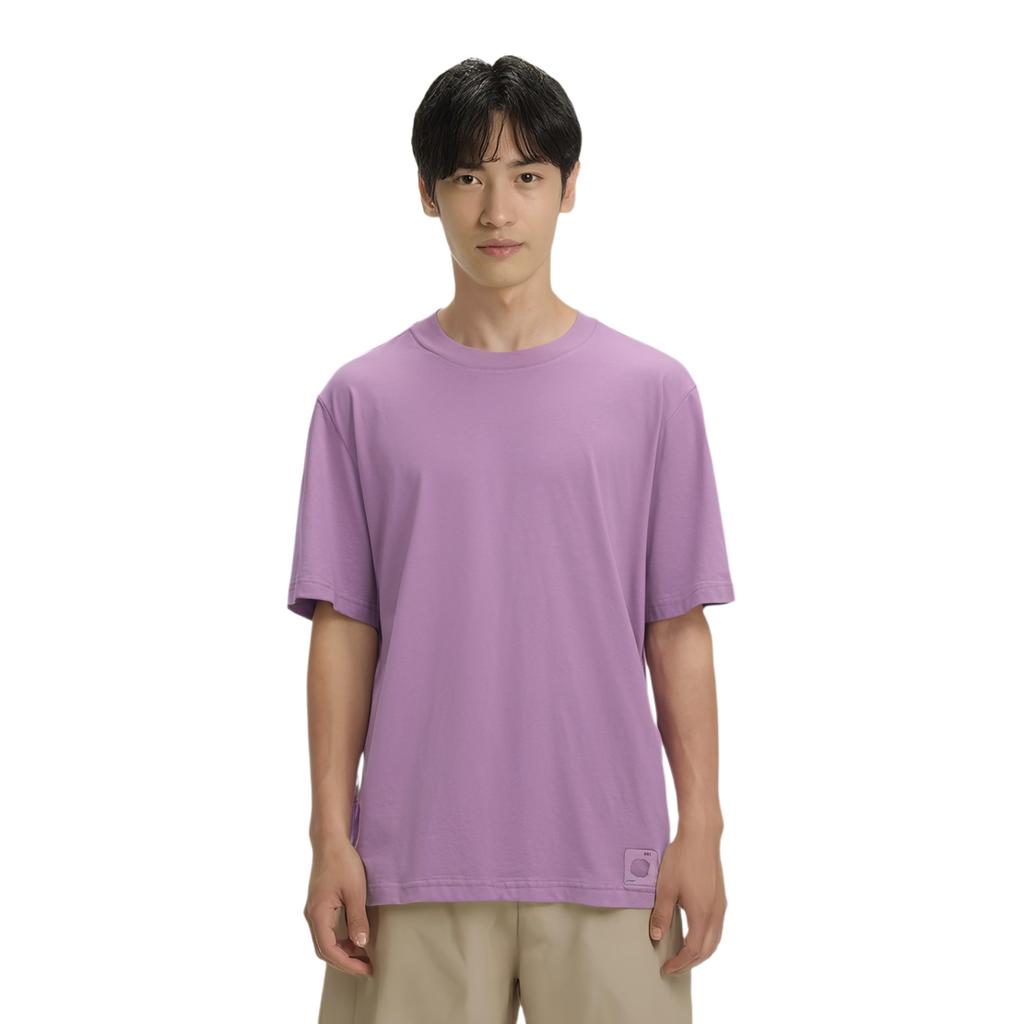 Li Ning T Shirt Men's Purple Bamboo AHSU297-5