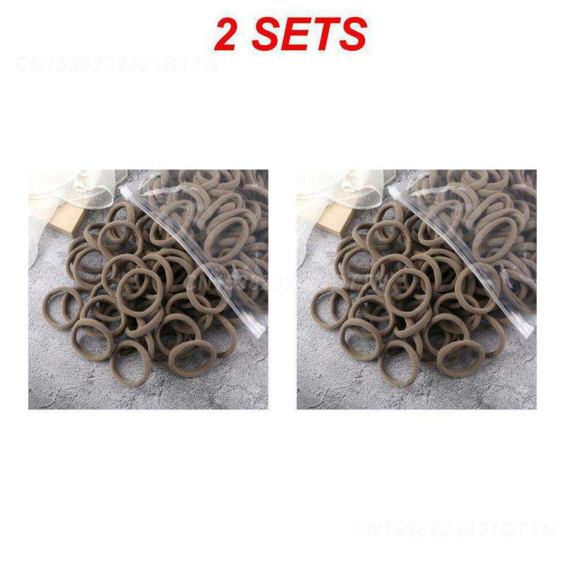 1/2/3SETS Hair Ring Easy To Use Fabric Art Hair Rope Firm Elastic Headband Portable General Womens Headband Not Easy To Disperse