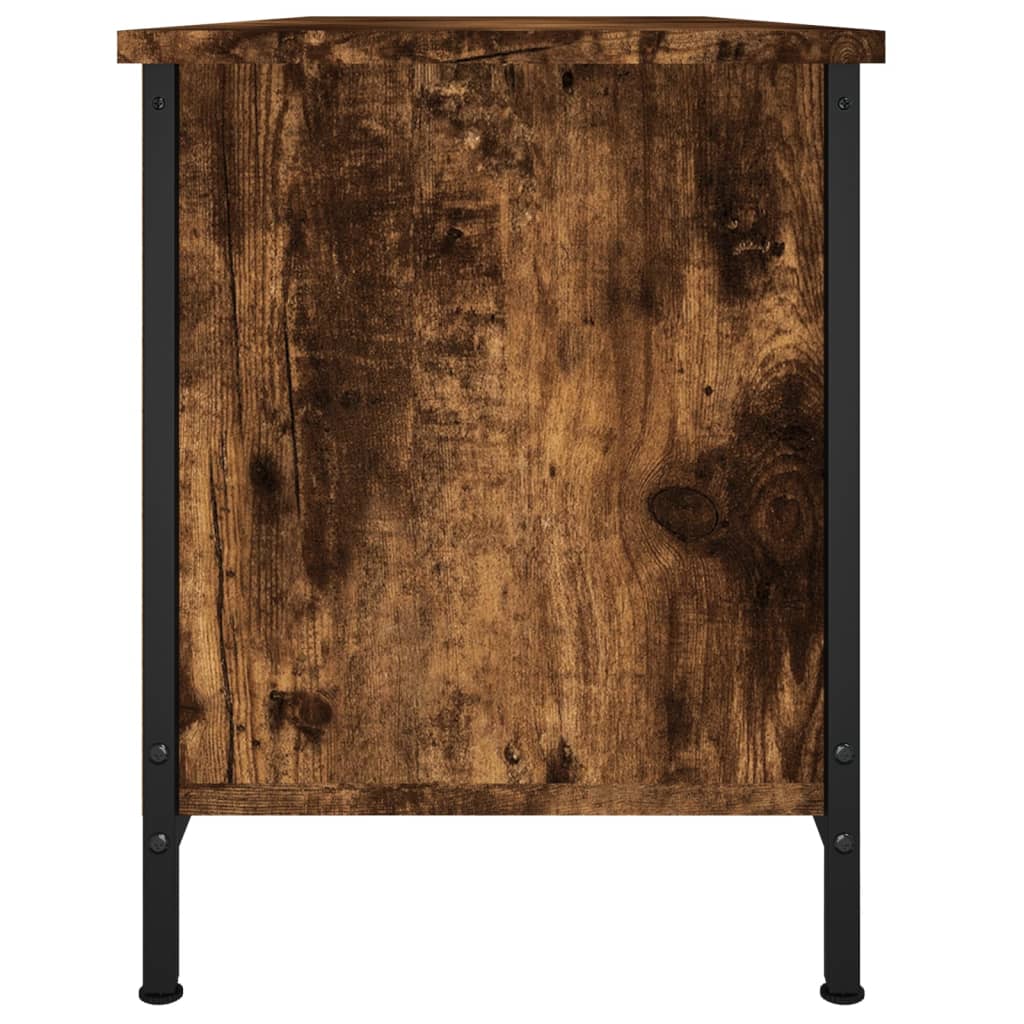 Vidaxl TV Stand, Smoked Oak, 102X35X45 Cm