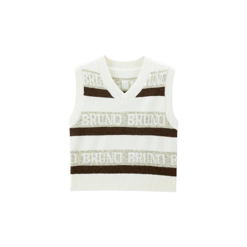 Женский топ-майка LEDiN с V-образным вырезом и полосками с буквами L