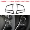 Carbon Fiber Steering Wheel Button Sticker Trim Cover For BMW 1 2 3 4 Series 3GT F20 F21 F30 F32 F34 Car Interior Accessories