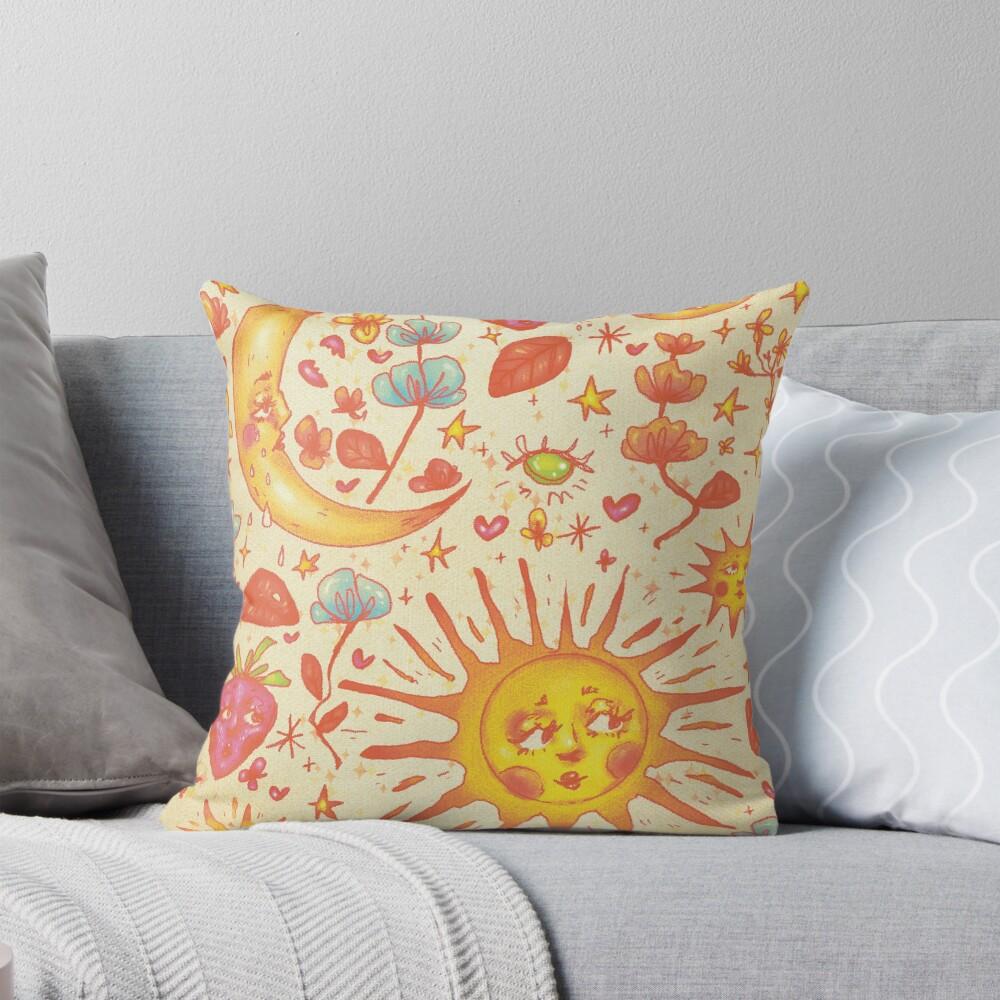 Celestial Spring Throw Cushions & Pillows Without Core